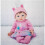 Tiny Treasures Unicorn Tutu Outfit For Dolls 3