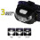 Super Bright Waterproof Head Torch Headlight LED CREE USB Rechargeable Headlamp 5
