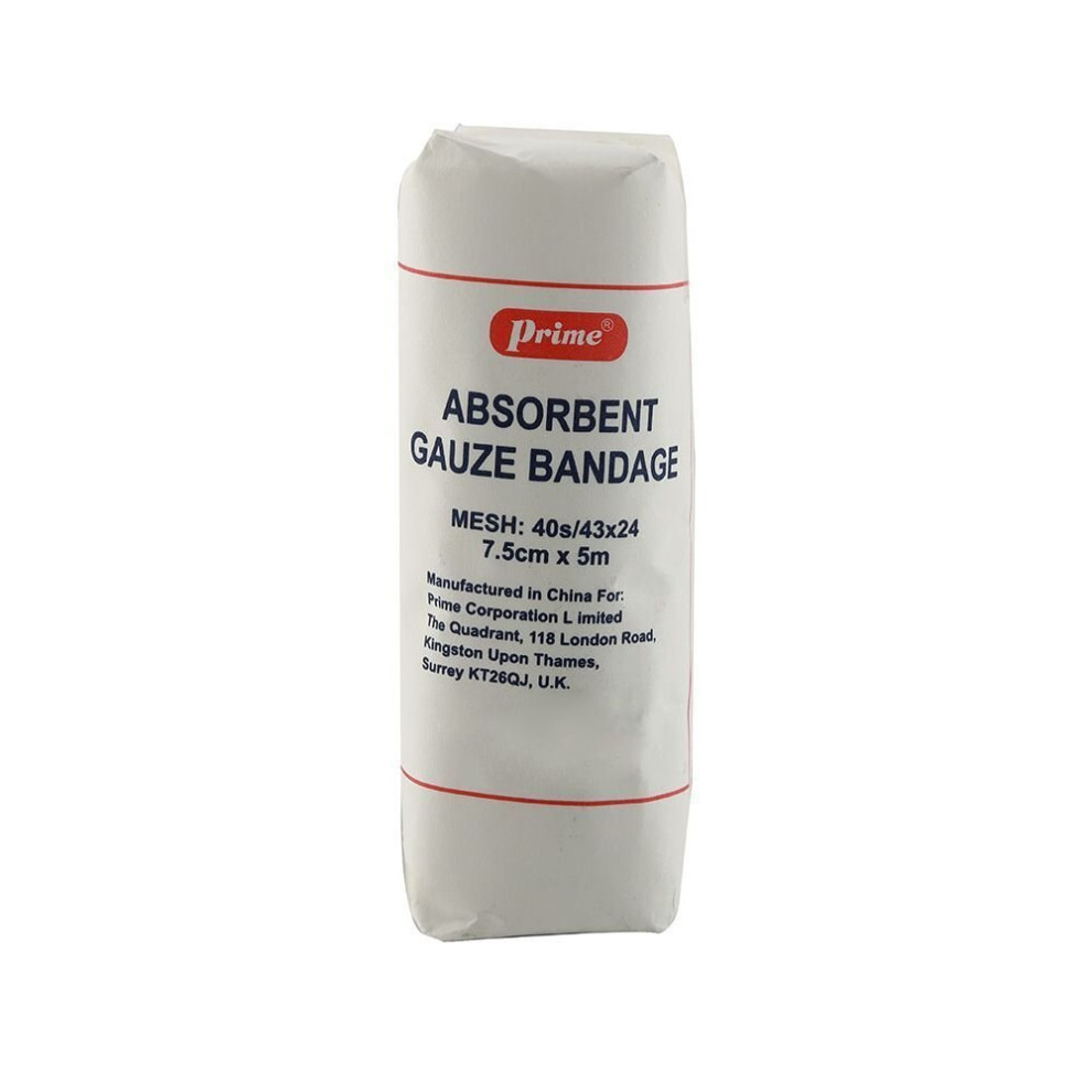 Prime Absorbent Gauze Bandage Roll 10 Cm X 5 M