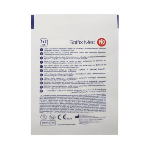 Pic Soffix Med Post-op Plaster 5 cm x 7 cm 5's 1