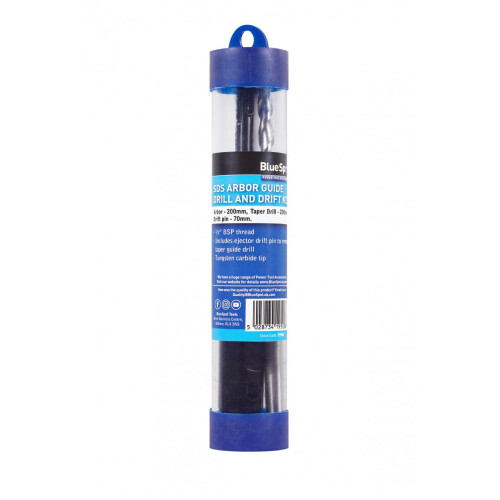 BlueSpot BlueSpot SDS Arbor Guide Drill And Drift Key