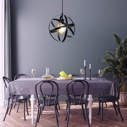 Black Industrial Ceiling Lights | Ceiling Light Ceiling Light Fitting Round Pendant Lighting Ceiling 2