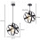 Black Industrial Ceiling Lights | Ceiling Light Ceiling Light Fitting Round Pendant Lighting Ceiling 4