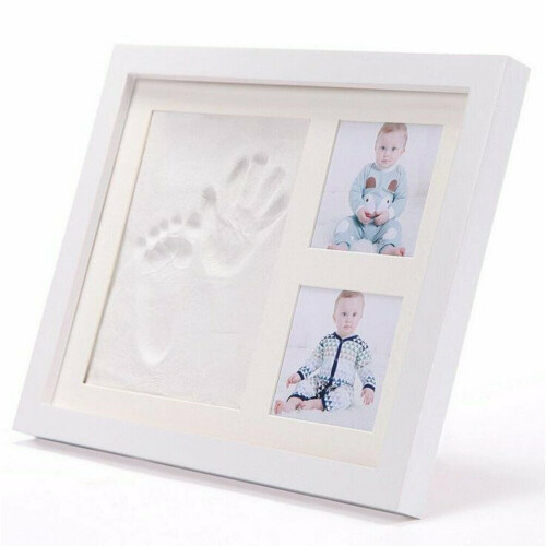 Baby Hand Print Kit Newborn Picture Frame Keepsakes Frames