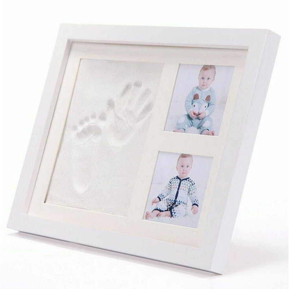 Baby Hand Print Kit Newborn Picture Frame Keepsakes Frames Sesamegate
