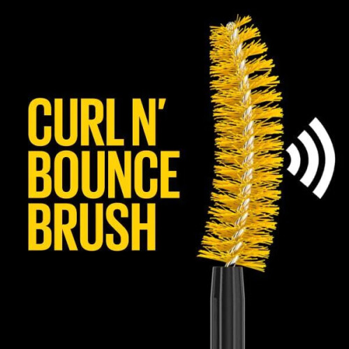 Maybelline Maybelline Colossal Curl Bounce Mascara Very Black: 24-Hour Curl, Smudge-Resistant, Clump-Free, No Curler Needed 2