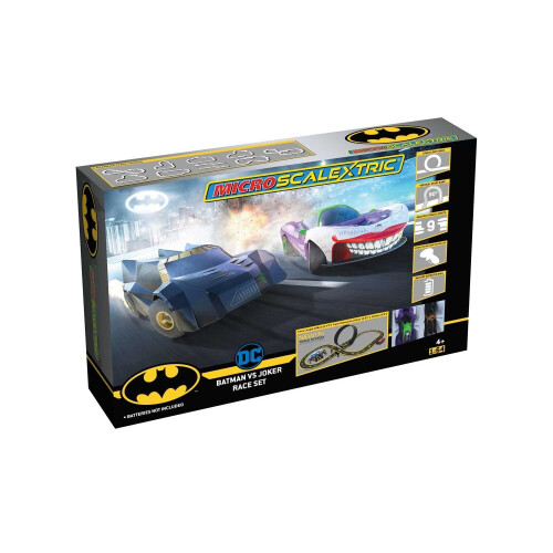 Scalextric Micro Scalextric Batman vs Joker Racing Set 2