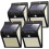 [4 Pack] 140LED ηλιακά φώτα ασφαλείας υπαίθρια, Litogo ηλιακή κίνηση αισθητήρα φώτα 270 1