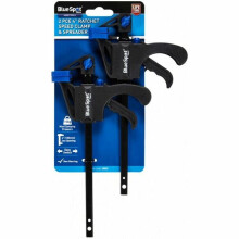 BlueSpot 2 PCE 4" Ratchet Speed Clamp & Spreader