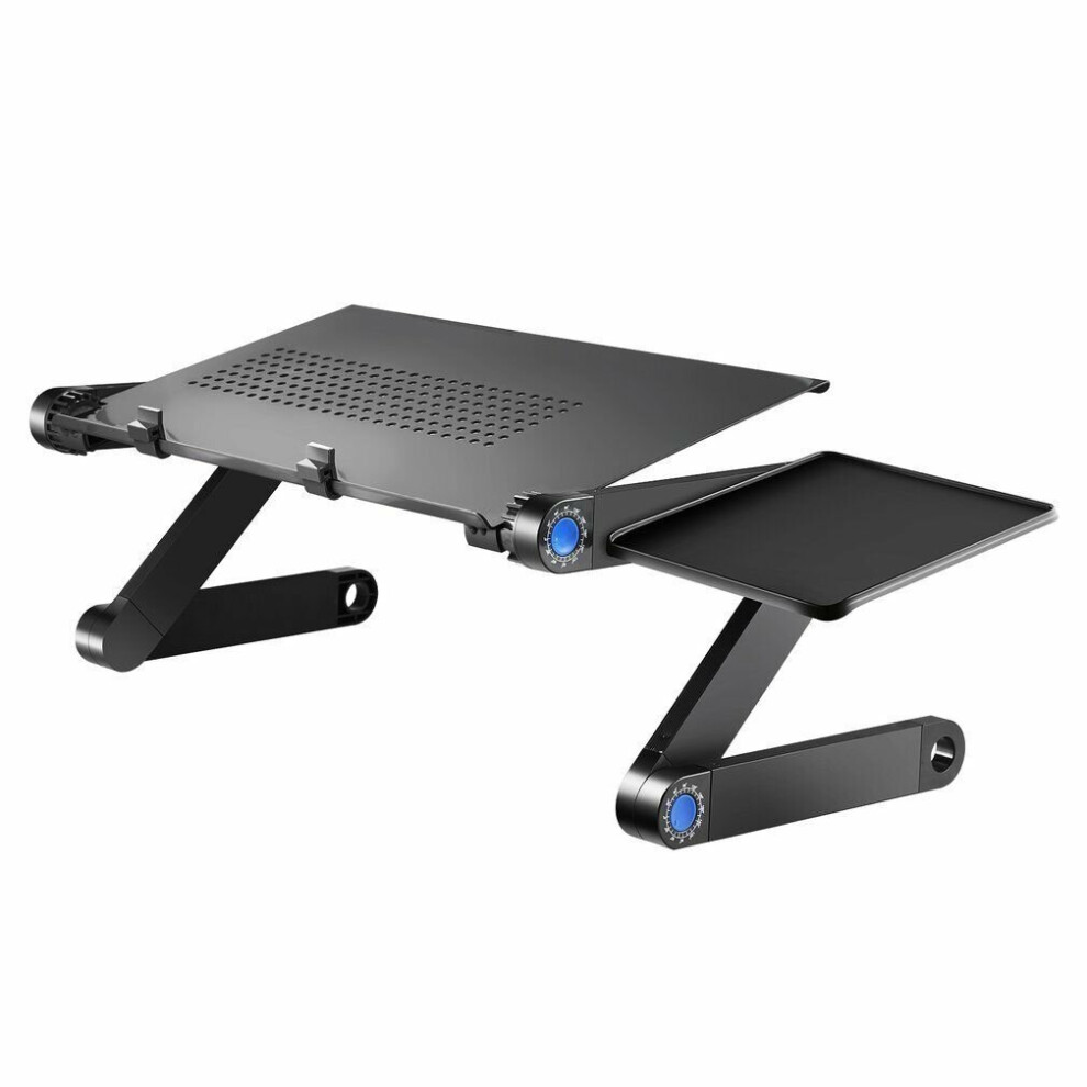 Folding Laptop Table, Adjustable Portable Laptop Desk Tray Stand 784099364129