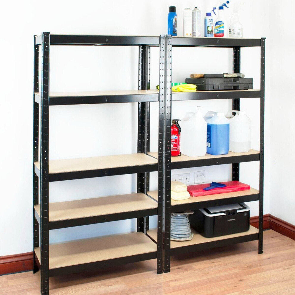 2 large Shelving Units Boltless Garage Shelving Rack