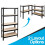 2 large Shelving Units Boltless Garage Shelving Rack 3