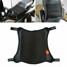 Motorcycle Breathable Seat Cover Non-Slip Cushion 3D Mesh Net Pad