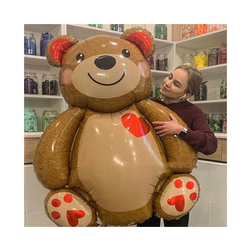 Big Love Bear Foil Balloons For Valentines Day Wedding Decor Gifts