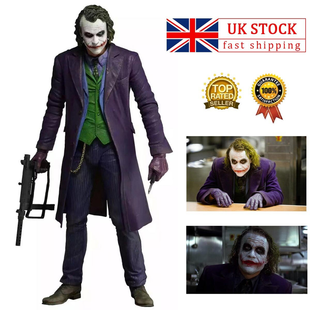Neca Dc The Joker In Batman Knight Suicide Squad Action Figure Dark