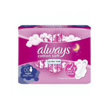 Always Ultra Night with Wings Pantyliners Twice Flexibility & Softness 7's 28051