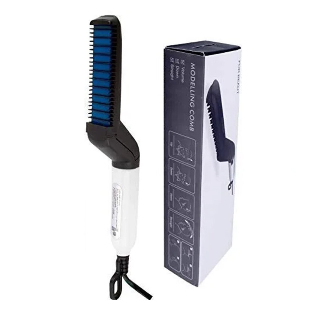 Unisex Portable Multifunction Hair And Beard Straightener Modelling Comb