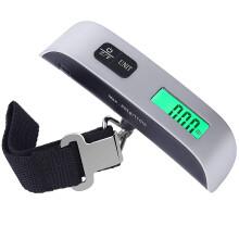 Portable Digital Travel Luggage Scale for Bag, Suitcase 50kg / 110lb