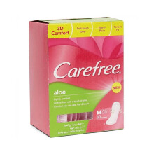 Carefree Aloe Pantyliners 30's Aloe Pantyliners for Comfort (30's)