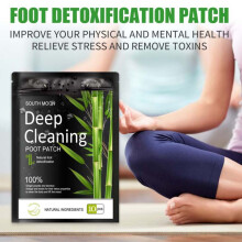 20X Detox Fußpflaster Pads Körper Toxine Füße Abnehmen Reinigen Herbal