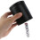 1PC Black/Red Leather Dice Cup Felt Lining Quiet Shaker for Playing Dice Game 5