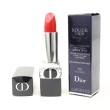 (080 Red Smile (Satin)) Dior Rouge Dior Lipstick 0.12oz/3.5g New With Box
