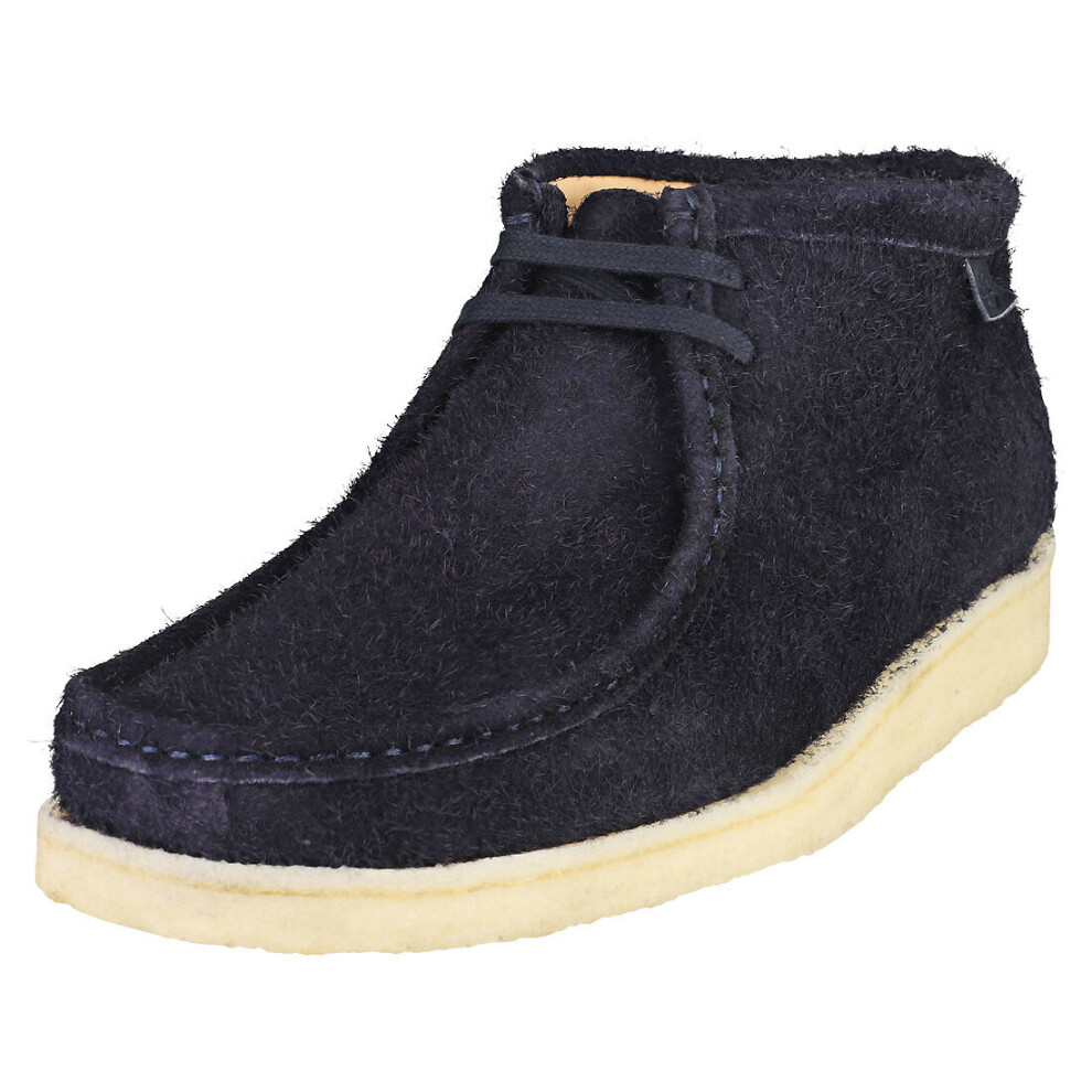 Ted Baker Mihcky Mens Moccasin Boots in Navy - Size 11 UK