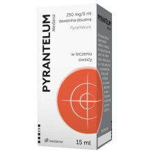 Pyrantelum 0.25 g / 15 ml - Antiparasitic for Pinworms, Fast & Effective Relief