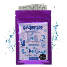 Water Purification Tablets NaDCC 17 MG x 100, 1 Treatment Tablet = 2-5 litre