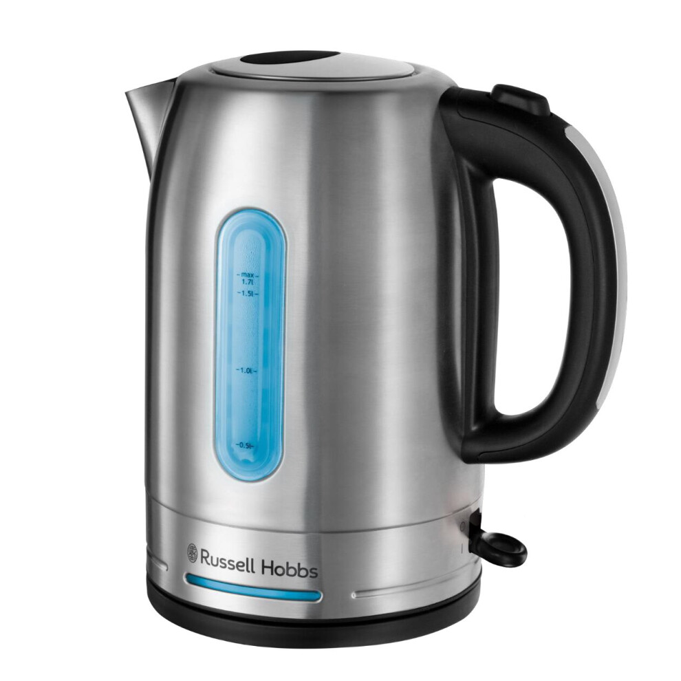 Russell Hobbs 26300 3000W 1.7L Quiet Boil Jug kettle, Stainless Steel