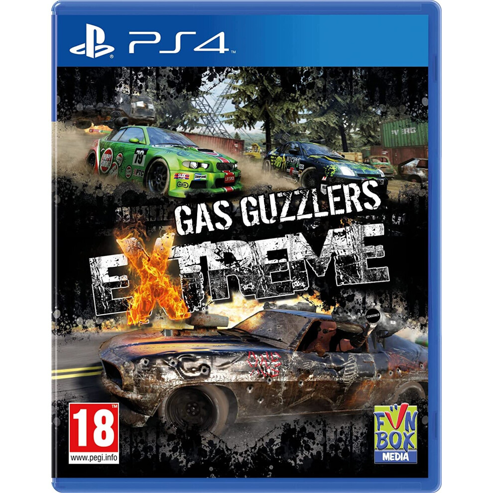 Gas Guzzlers Extreme Ps4 Game White 5055377604912