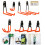 8x Wall Mounted Hanger Racks Heavy Duty Hooks Garage Storage Hooks 1