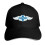 (Black) Morgan Car Logo Unisex Adjustable Hat Cap 1