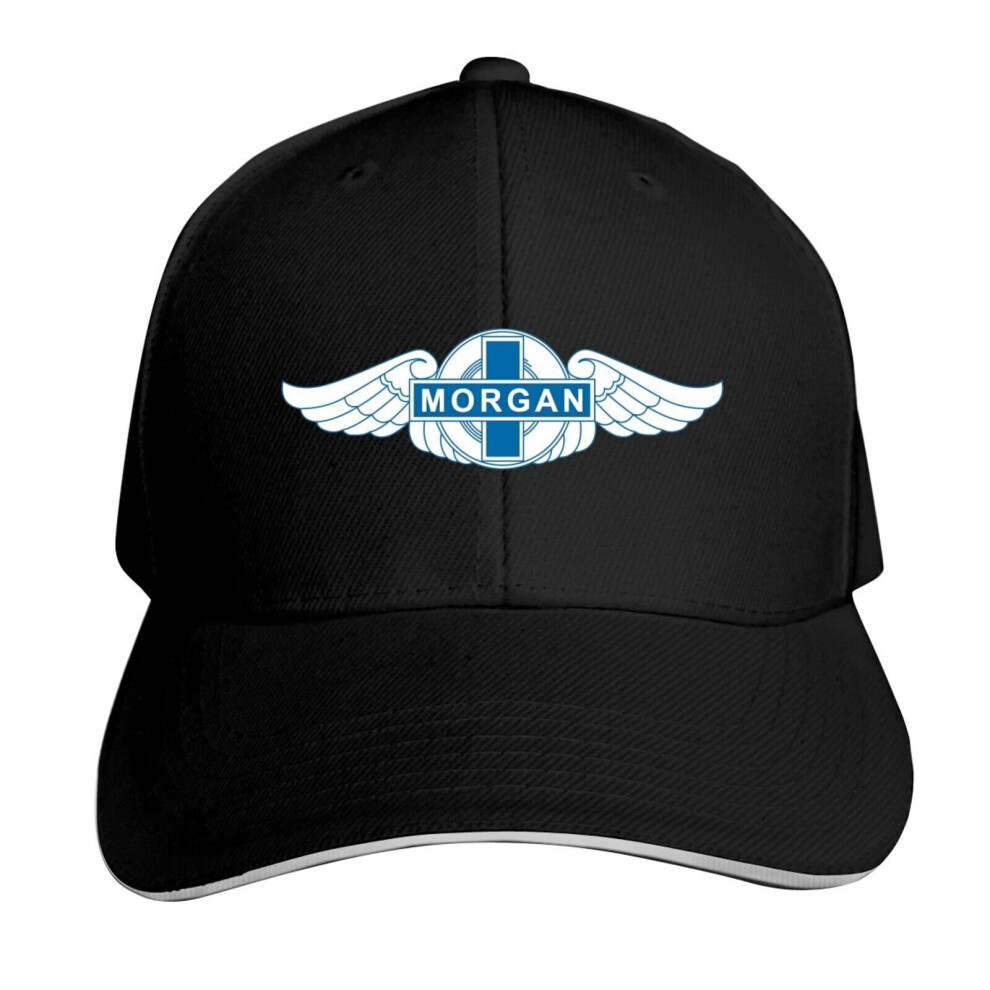 (Black) Morgan Car Logo Unisex Adjustable Hat Cap