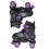 GEEZY (Purple Medium UK 2-4) GEEZY Kids' Adjustable 4-Wheel Roller Skates 6