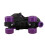 GEEZY (Purple Medium UK 2-4) GEEZY Kids' Adjustable 4-Wheel Roller Skates 7