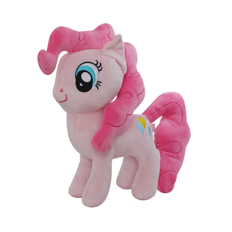 (Pinkie Pie) 30CM My Little Pony Twilight Sparkle Rainbow Dash Plush Doll Toy