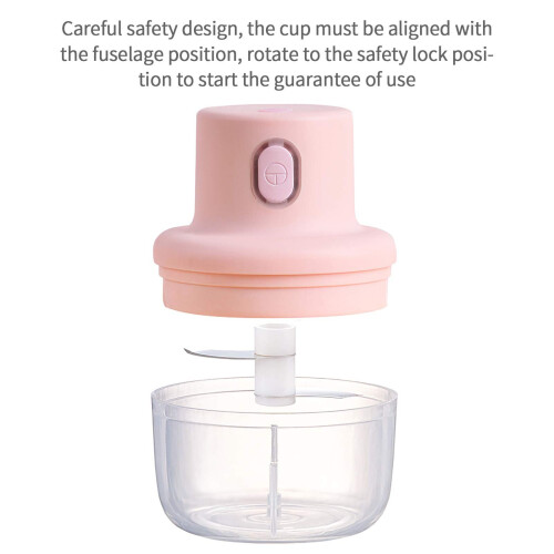 Smart Electric Garlic Masher Machine Mini Food Chopper 100ml 2