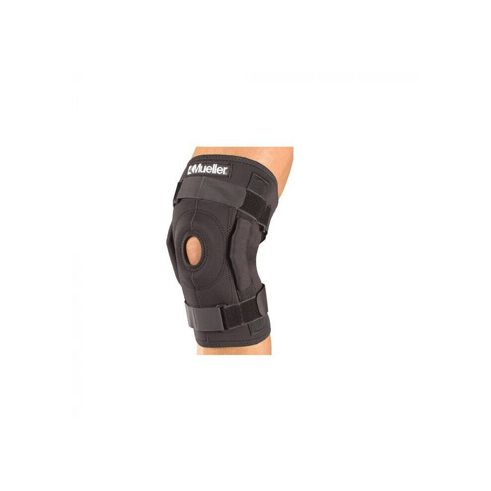 Mueller Black Hinged Knee Brace 6431 Hinged Knee Brace For Support