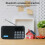 Digital Radio Portable with FM Rechargeable Battery Bluetooth Speaker 8