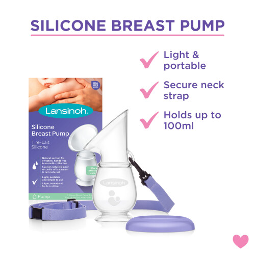 Lansinoh Lansinoh Compact Single Electric Breast Pump/Milk Collector Combi Pack 2