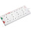 Masterplug 2m Eight Socket Surge Protected Extension Lead 2