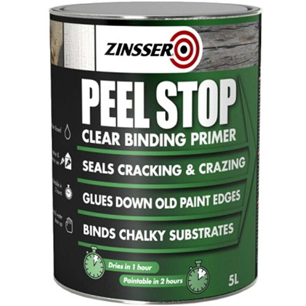 Zinsser Peel Stop Clear Binding Primer 2.5L