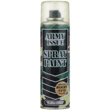 Desert Sand Matt Spray Paint Army Camouflage Combat Theme 250ml