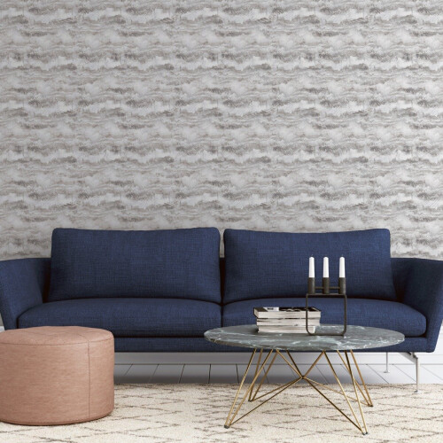 Arthouse Studio Painted Canvas Wallpaper Grey Arthouse 921605 1