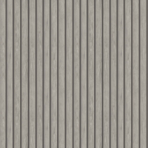 (Grey) Wood Slat Wallpaper Holden