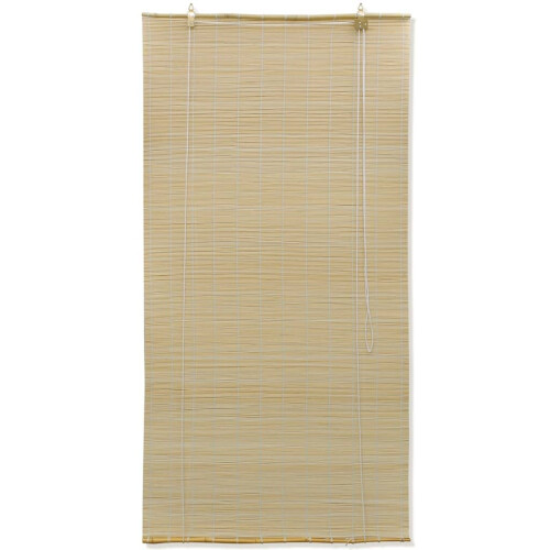 VidaXL Natural Bamboo Roller Blinds 120 x 220 cm
