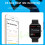 (Black) Smart Watch Waterproof Bluetooth Fitness Tracker Fitbit Samsung iPhone Android 8