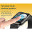 (Black) Smart Watch Waterproof Bluetooth Fitness Tracker Fitbit Samsung iPhone Android 4
