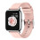 (Pink) Smart Watch Waterproof Bluetooth Fitness Tracker Fitbit Samsung iPhone Android 1